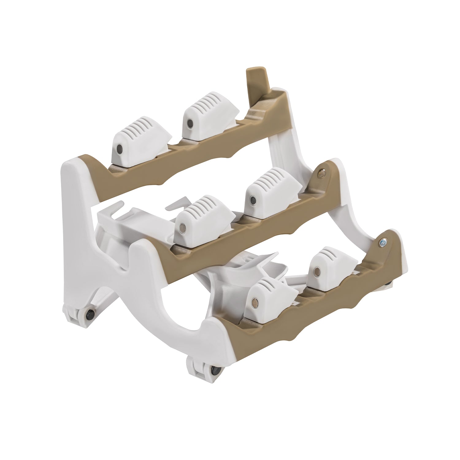 Ask Echo ST-14 Hybrid Stand Bag and Pendor Lock Club Organizer Bundle / Toasted Almond