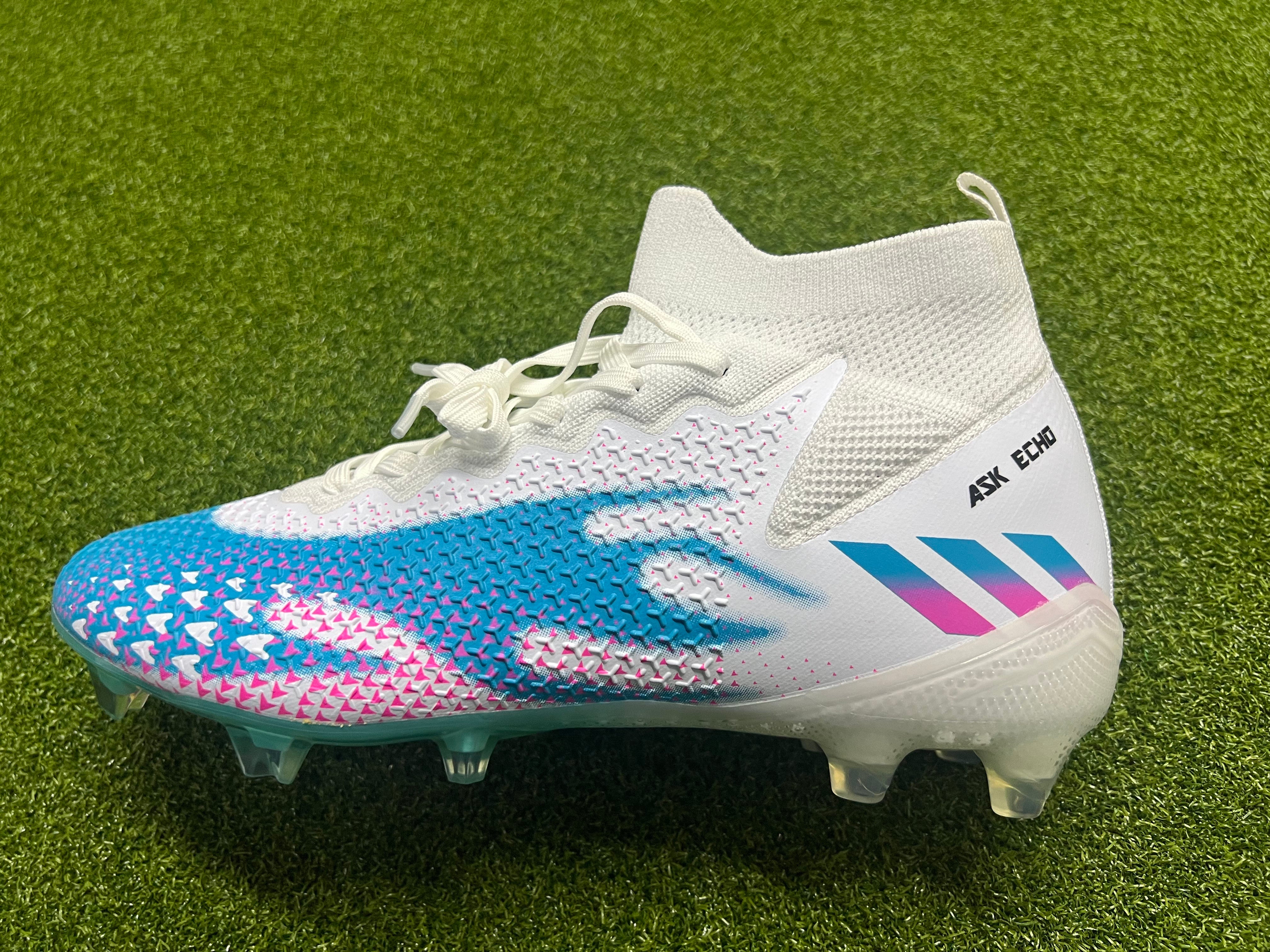 ASK ECHO Football Shoes, Men's Outdoor Soccer Cleats with Non-Slip Studs