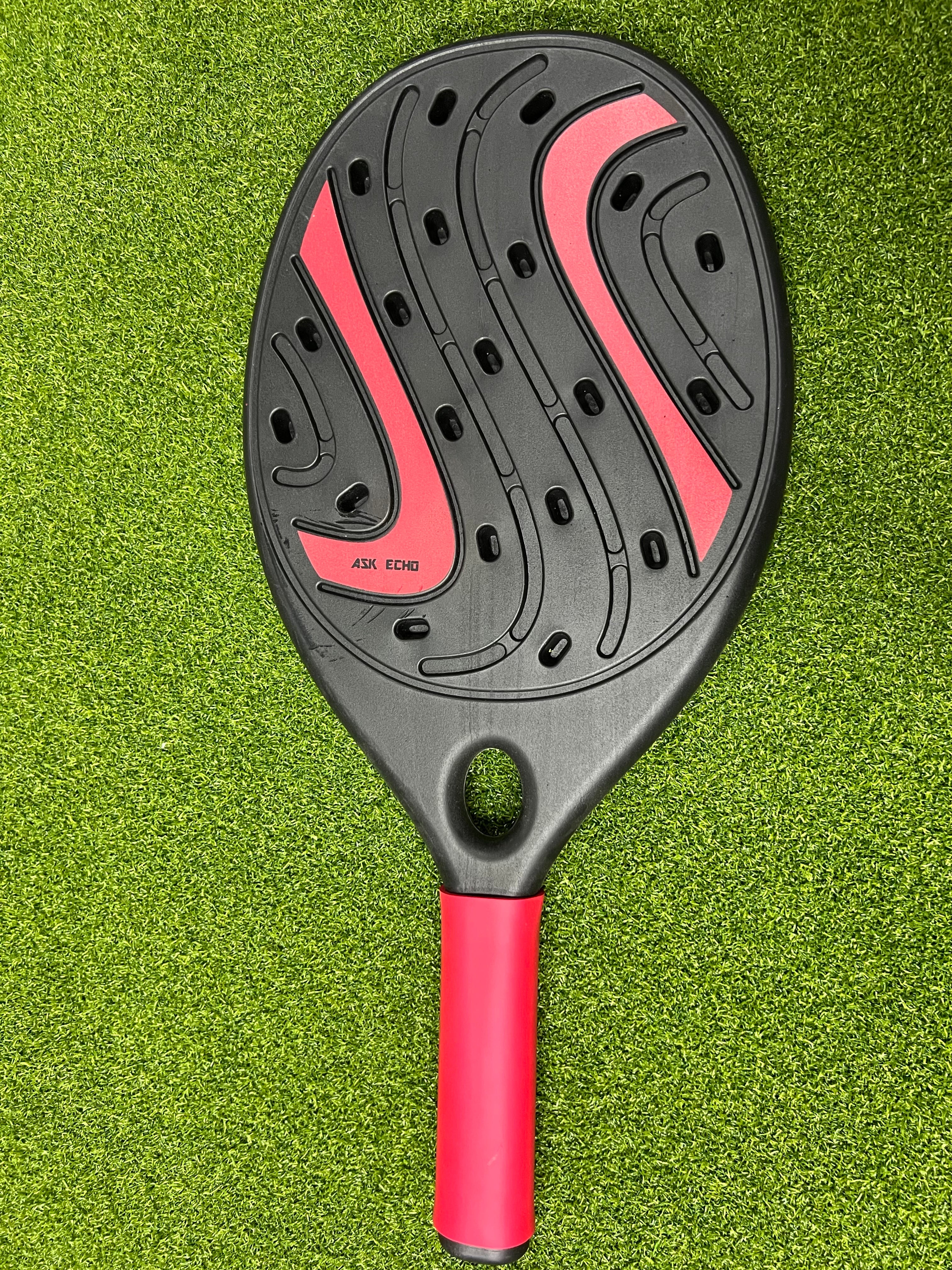 ASK ECHO Rackets, Outdoor Paddle Racket Set with Ball for Recreational Games