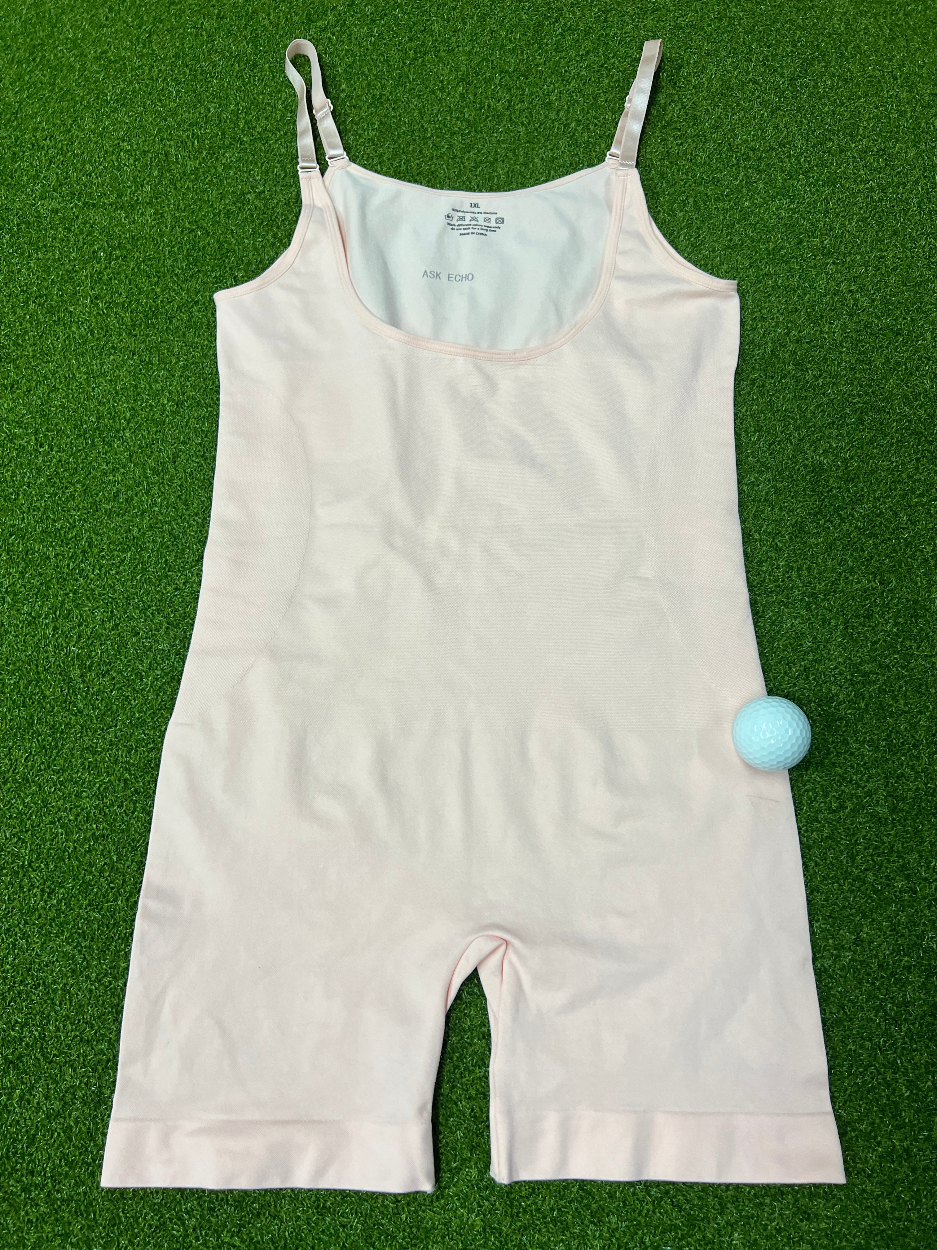 ASK ECHO Combinations, Women's One-Piece Sleeveless Bodysuit, Stretch Athletic Romper