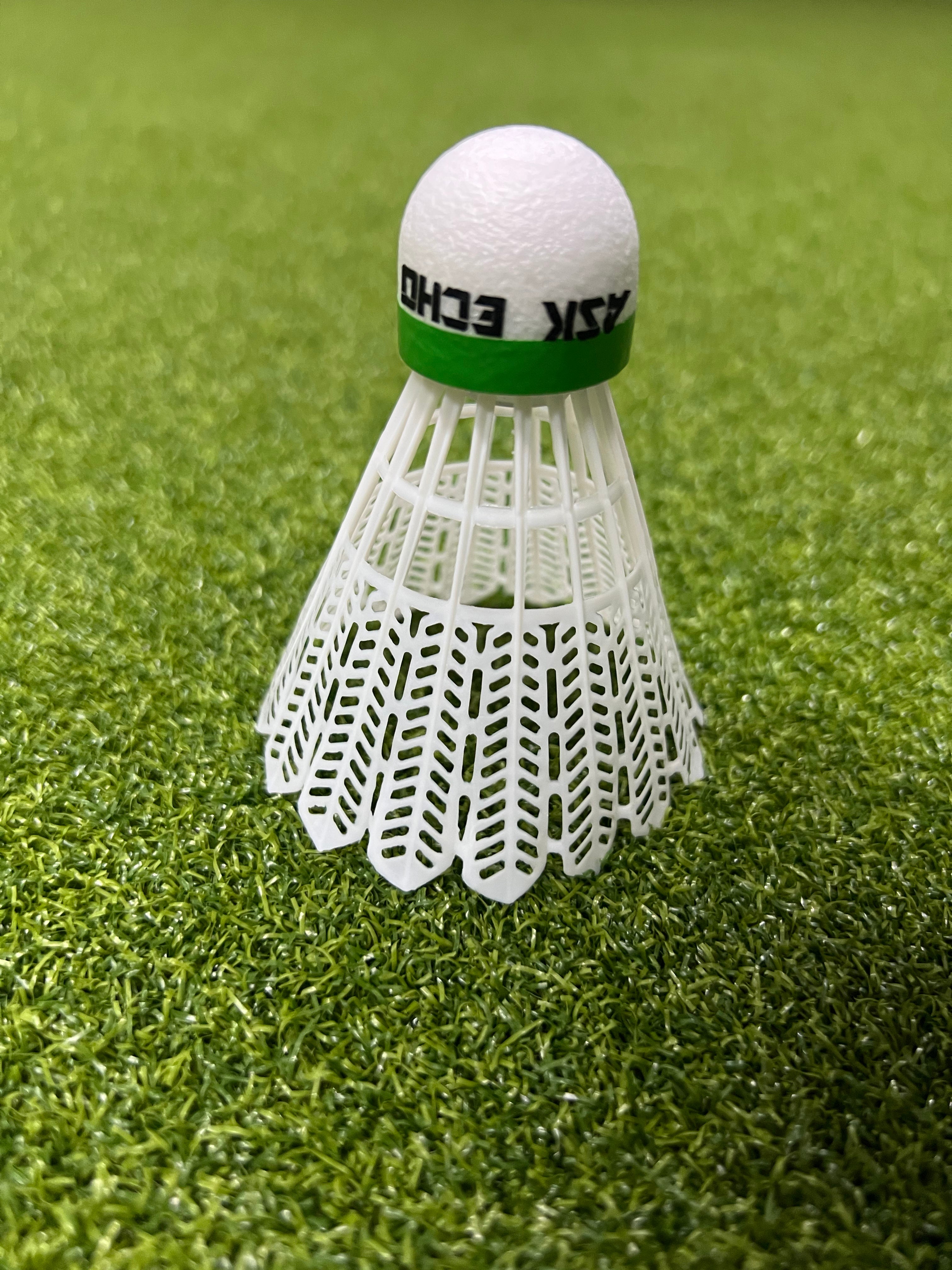 ASK ECHO Shuttlecocks, Durable Nylon Badminton Shuttlecocks for Indoor and Outdoor Play