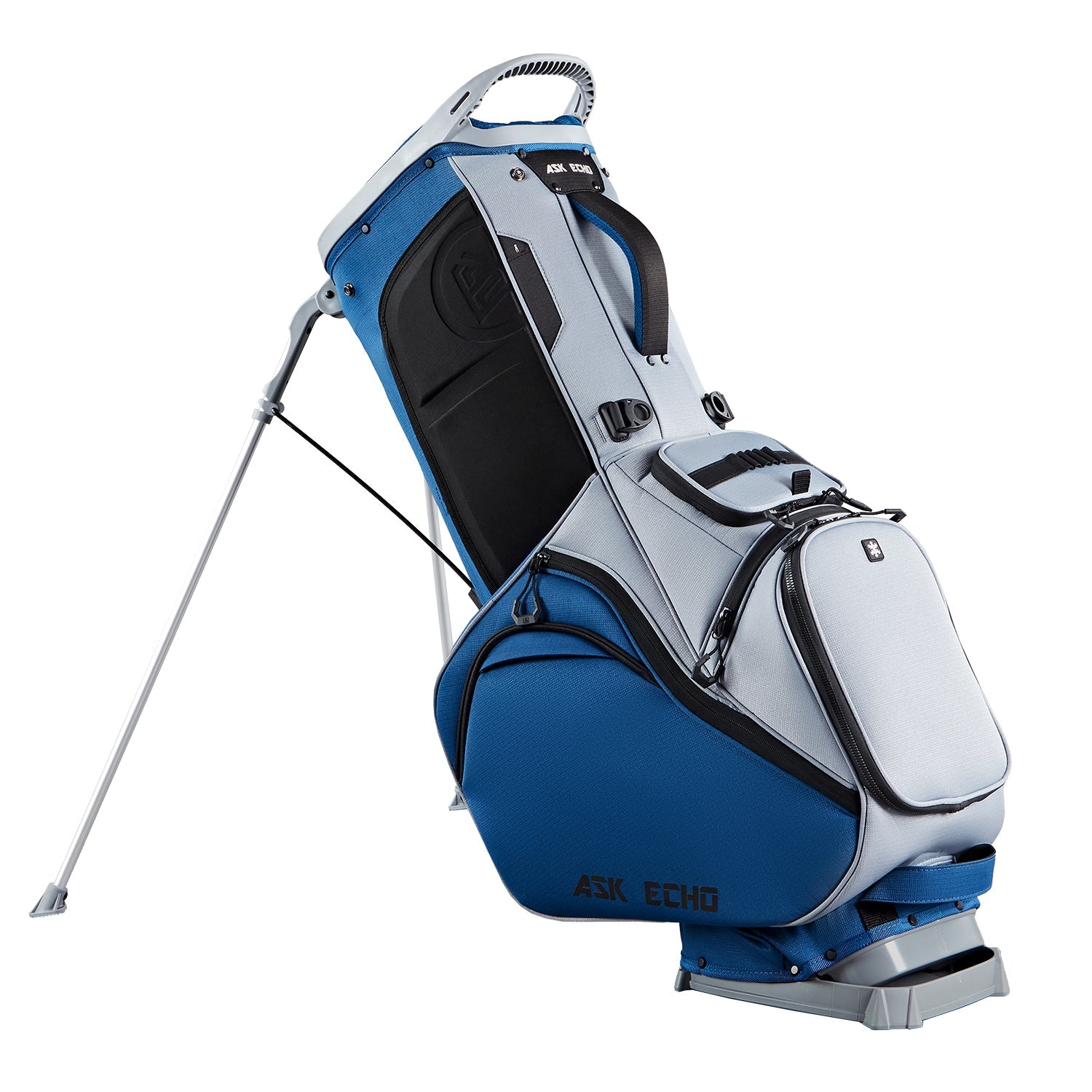 Ask Echo 2025 ST-14 Way Full Length Dividers Hybrid Stand Bag / NavyGrey