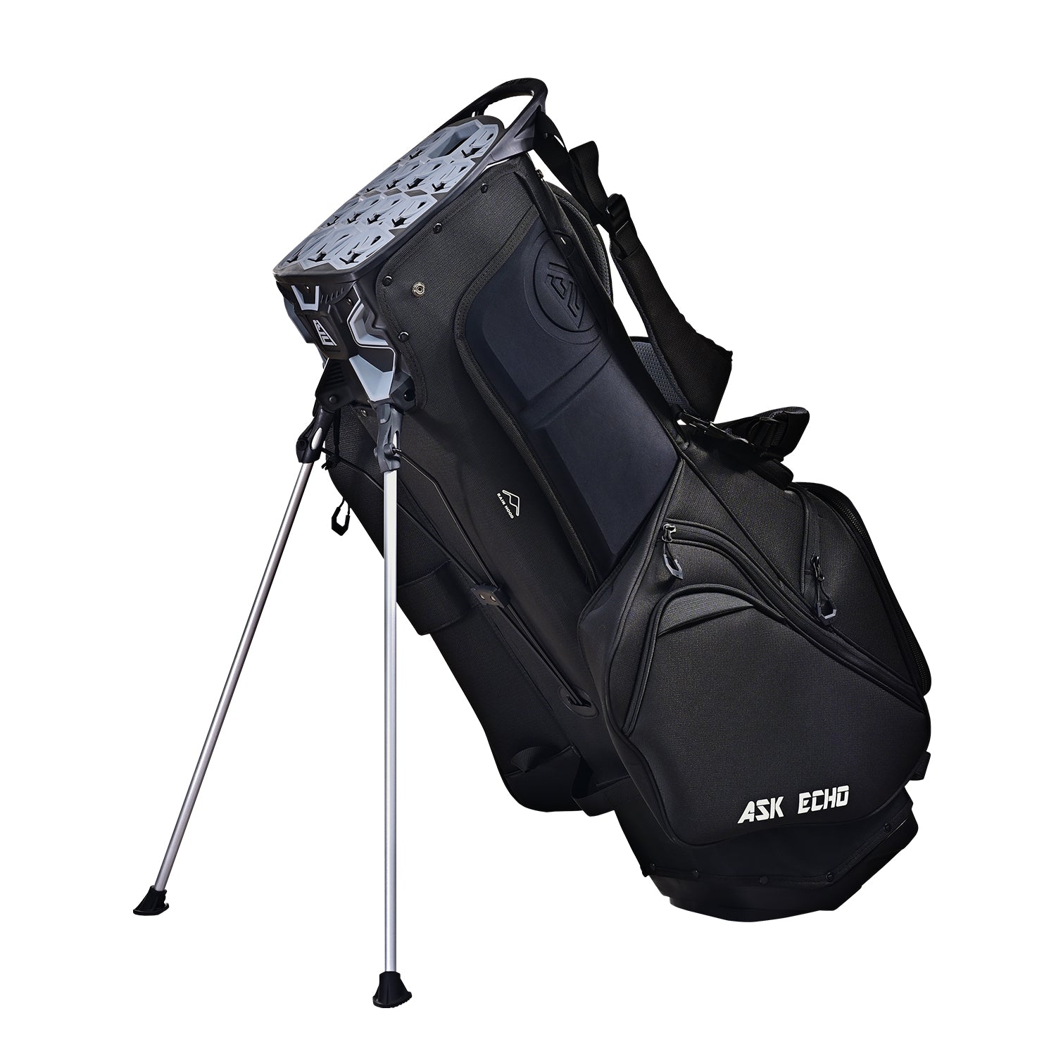 Ask Echo 2025 ST-LOCK Mecha 14 Way Dividers Soundless Stand Bag / Black