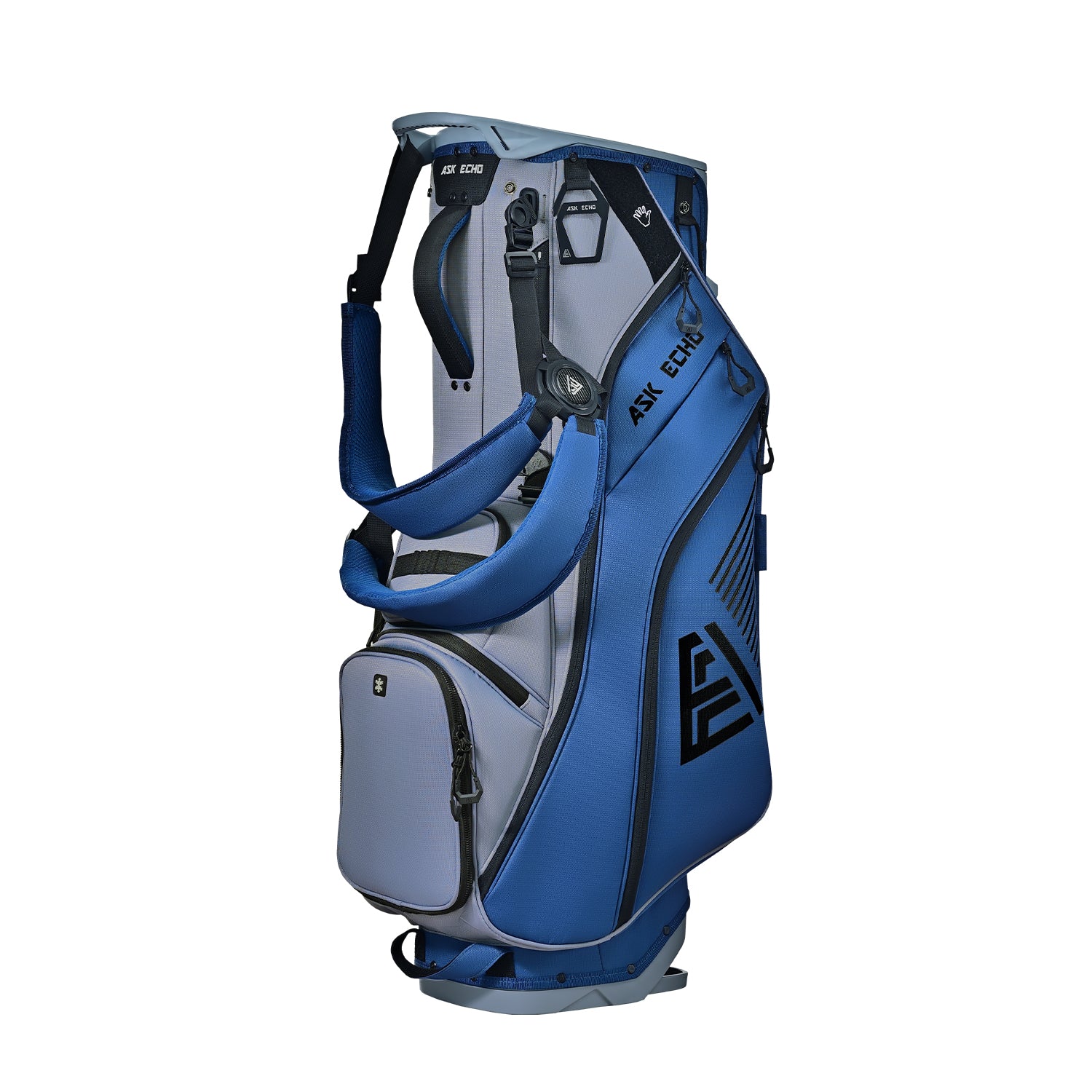 Ask Echo 2025 ST-LOCK Mecha 14 Way Dividers Soundless Stand Bag / NavyGrey