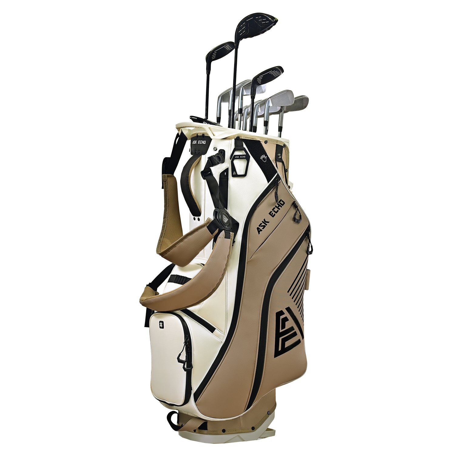 Ask Echo 2025 ST-LOCK Mecha 14 Way Dividers Soundless Stand Bag / ToastedAlmond