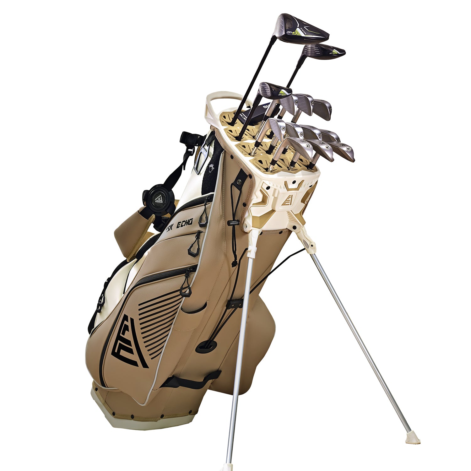 Ask Echo 2025 ST-LOCK Mecha 14 Way Dividers Soundless Stand Bag / ToastedAlmond
