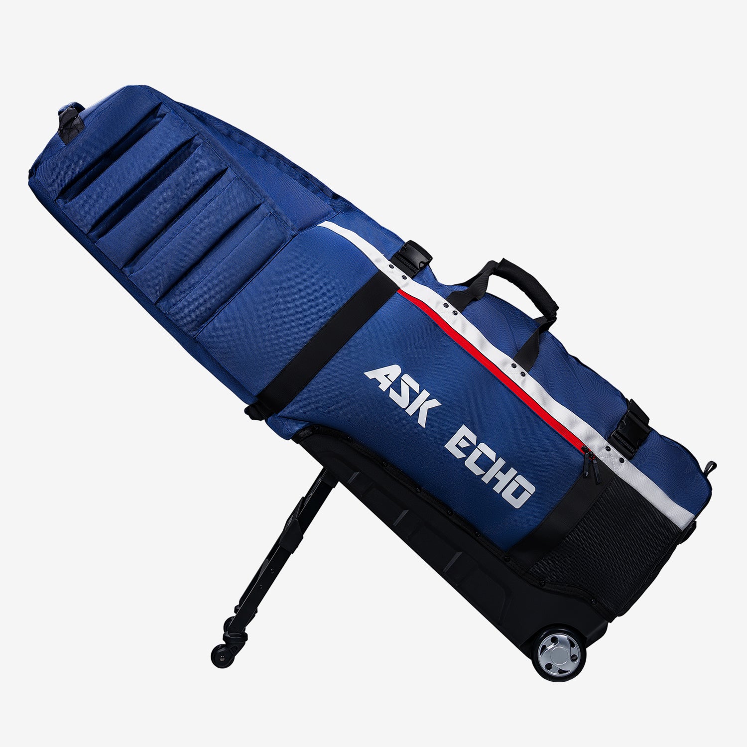 Ask Echo 2026 Locklink StableRoller Golf Travel Bag / Navy
