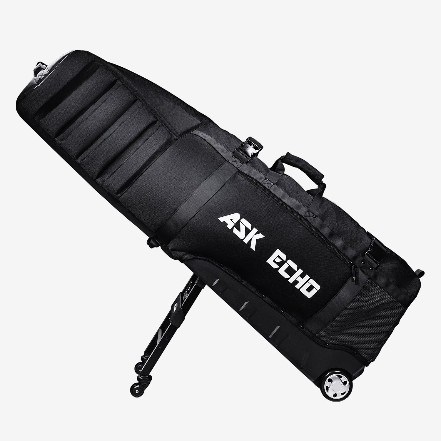 Ask Echo 2026 Locklink StableRoller Golf Travel Bag / Black