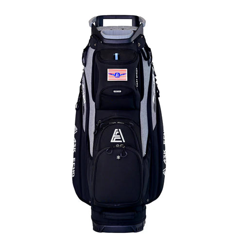 Ask Echo 2024 SLC-130 15 Dividers Grip Locking Bottom Golf Quiet Cart Bag / Black