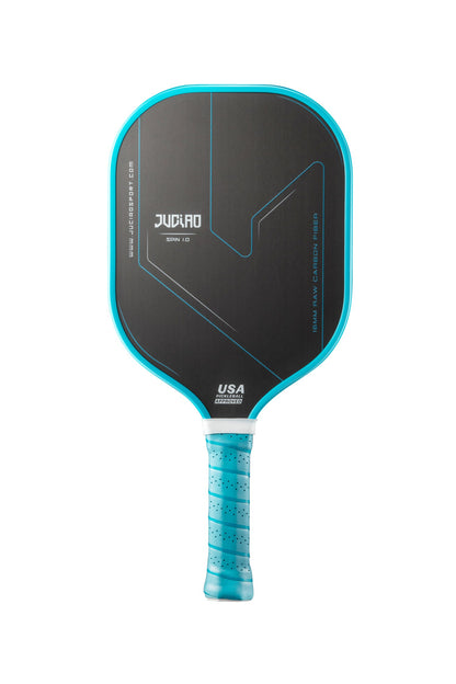 JUCIAO SPIN 1.0 Unibody Thermoformed Carbon Fiber Edgeless Pickleball Paddle