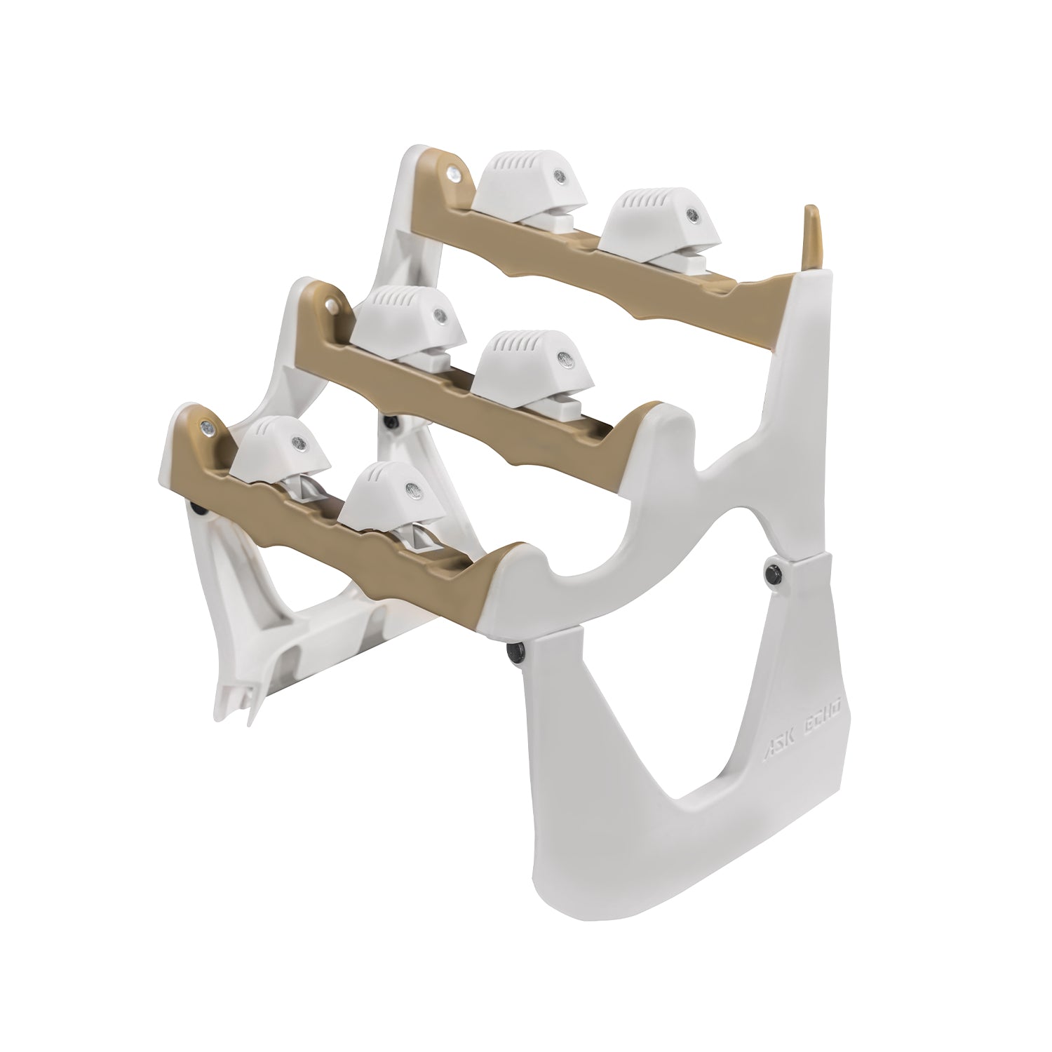 Ask Echo ST-14 Hybrid Stand Bag and Pendor Lock Club Organizer Bundle / Toasted Almond