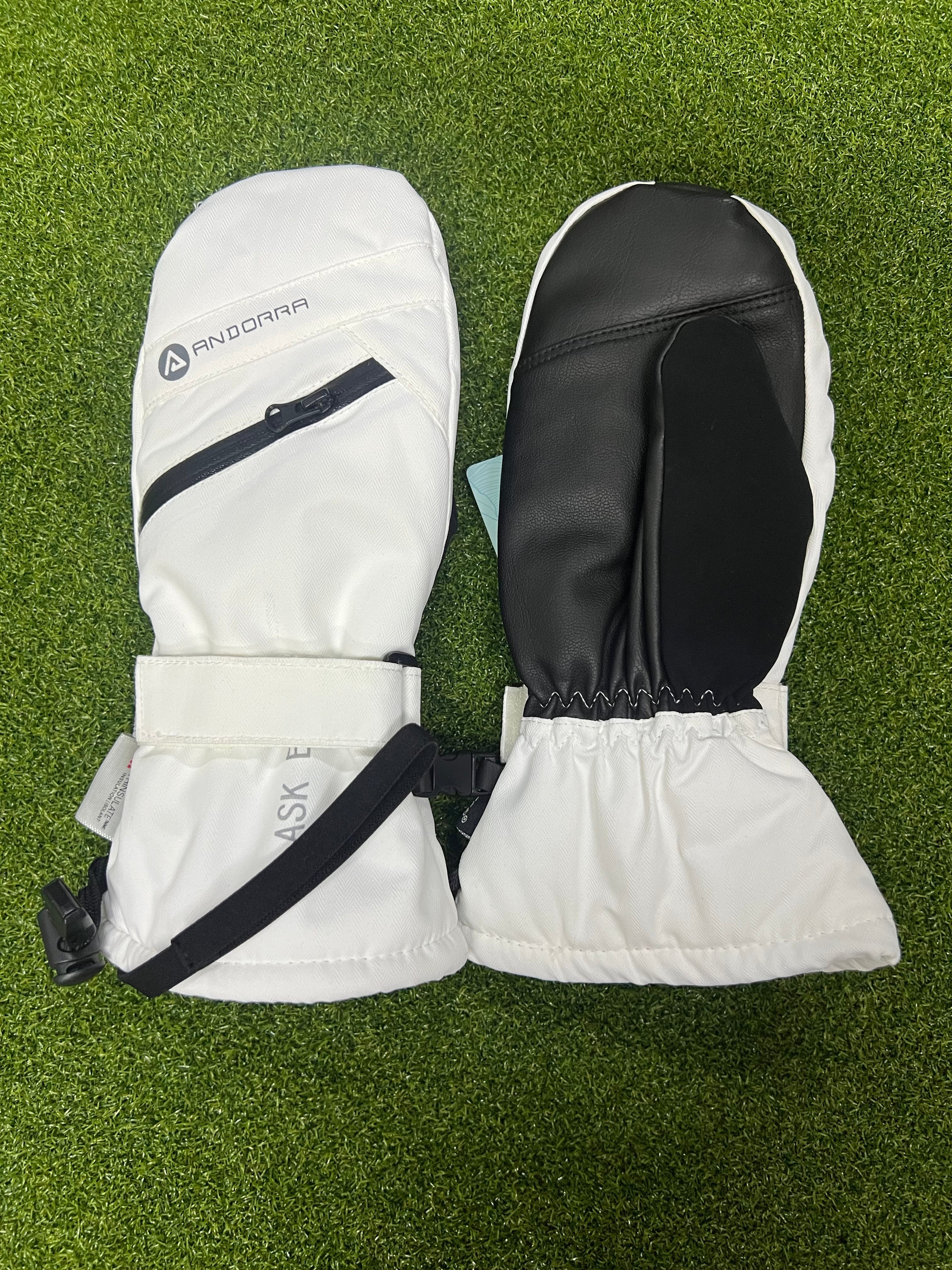 ASK ECHO Mittens, Waterproof Insulated Winter Mittens, Warm Windproof Snow Gloves