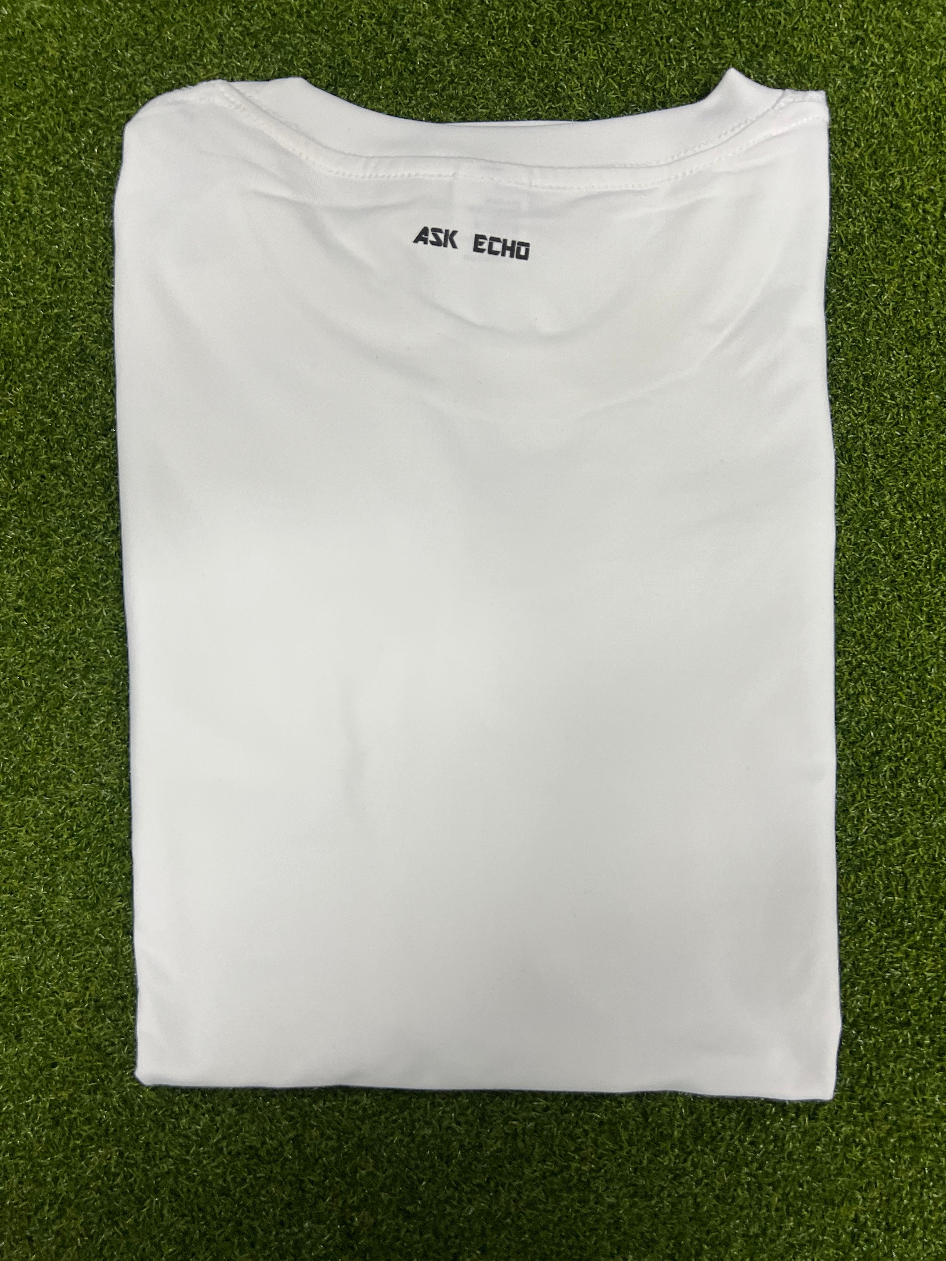 ASK ECHO Shirts, Unisex Short-Sleeve Crewneck Shirt, Soft Everyday Basic Top