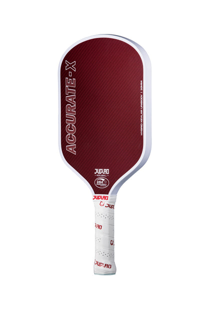 JUCIAO ACCURATE-X 1.0 Unibody Thermoformed Carbon Fiber Edgeless Pickleball Paddle