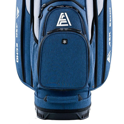 Ask Echo 2024 SLC-130 15 Way Full Length Dividers Golf Soundless Cart Bag / Navy