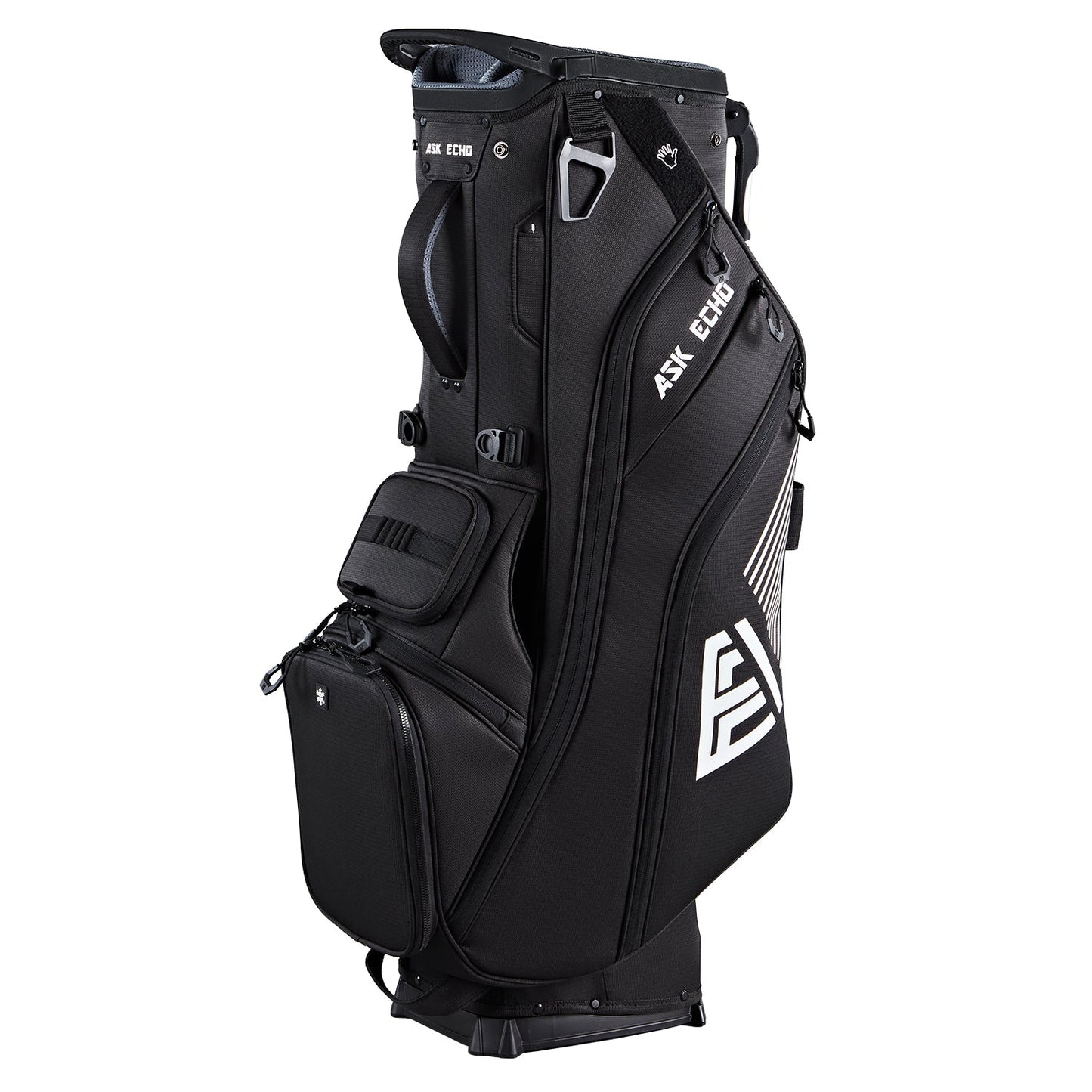 Ask Echo 2025 ST-14 Way Full Length Dividers Hybrid Stand Bag / Black