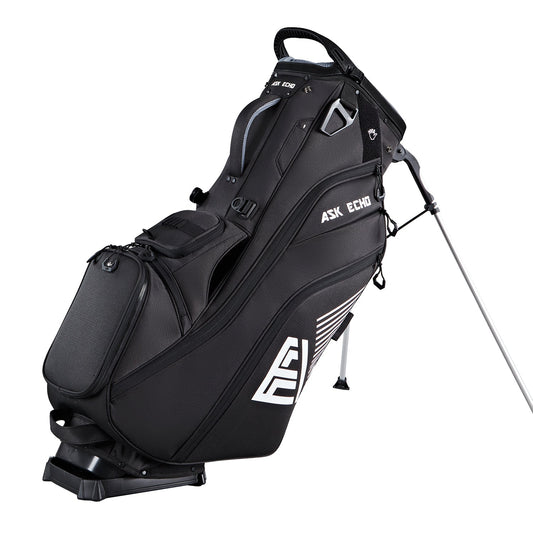 Ask Echo 2025 ST-14 Way Full Length Dividers Hybrid Stand Bag / Black