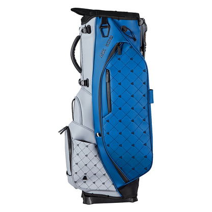 Ask Echo 2025 Prestige-14 Way Full Length Hybrid Leather Stand Bag / Navy