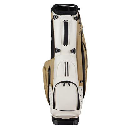 Ask Echo 2025 Prestige-14 Way Full Length Hybrid Leather Stand Bag / Toasted Alomnd