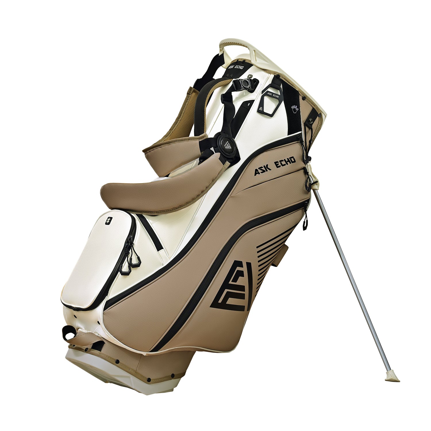 Ask Echo 2025 ST-LOCK Mecha 14 Way Dividers Soundless Stand Bag / ToastedAlmond