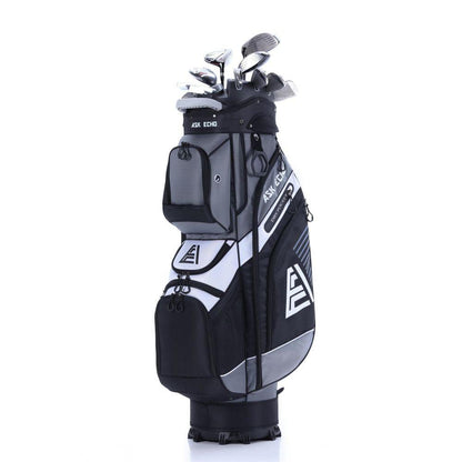 Ask Echo T-LOCK 2.0 14 Way Organizer Dividers Golf Soundless Cart Bag / Grey