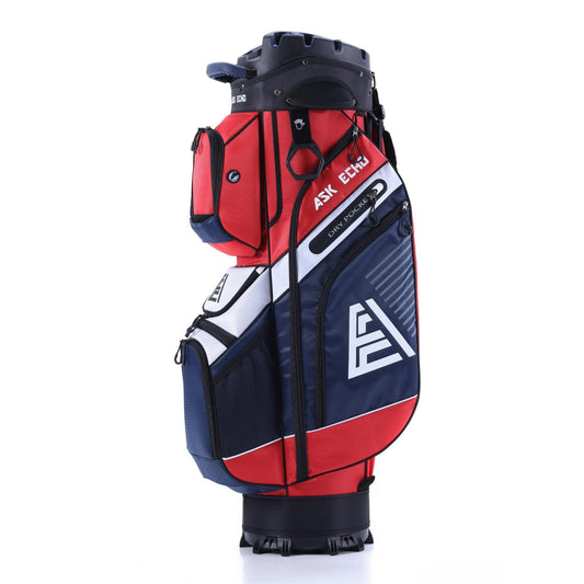 Ask Echo T-LOCK 2.0 14 Way Organizer Dividers Golf Soundless Cart Bag / Navy