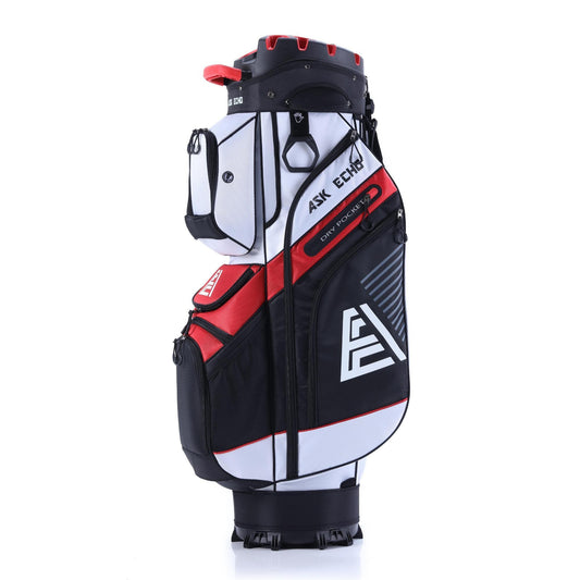 Ask Echo T-LOCK 2.0 14 Way Organizer Dividers Golf Soundless Cart Bag / White