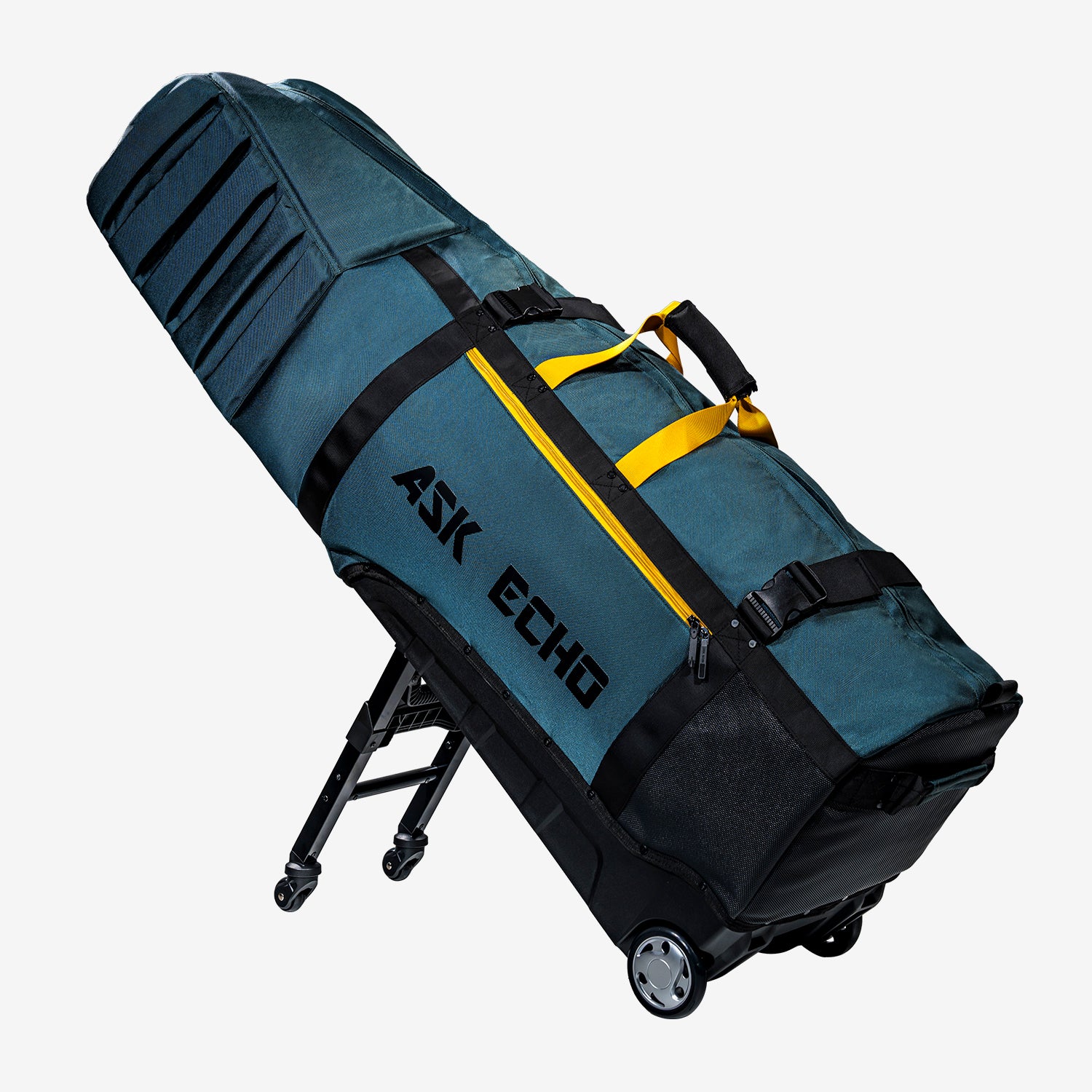 Ask Echo 2026 Locklink StableRoller Golf Travel Bag / Green