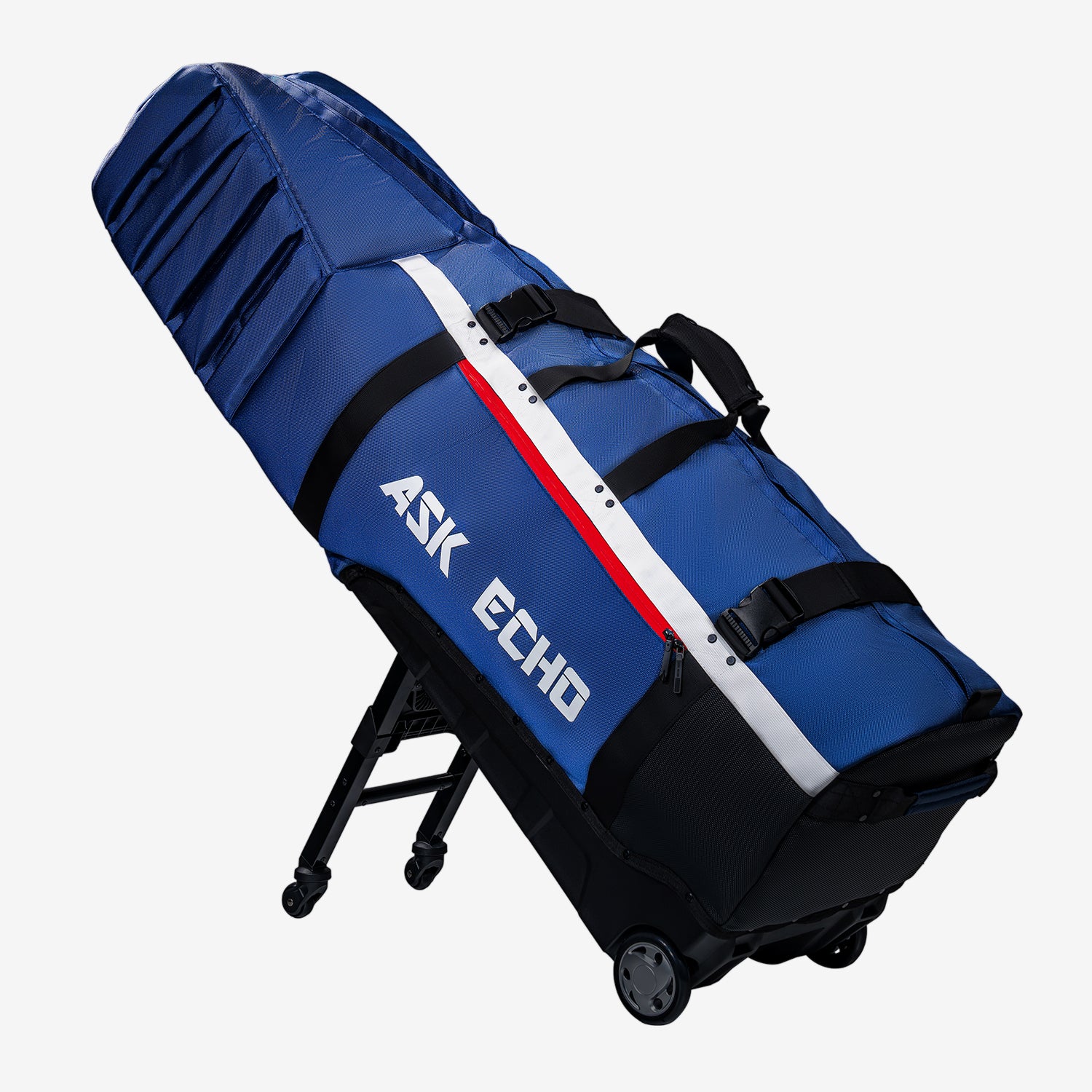 Ask Echo 2026 Locklink StableRoller Golf Travel Bag / Navy