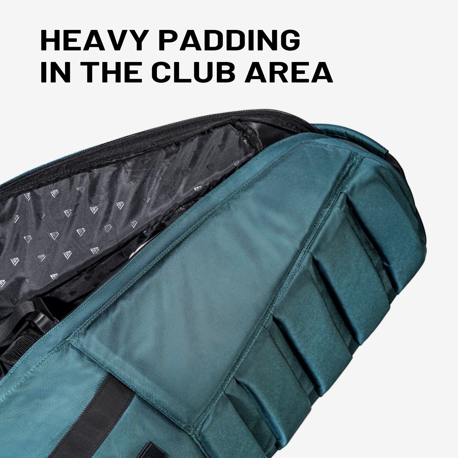 Ask Echo 2026 Locklink StableRoller Golf Travel Bag / Green