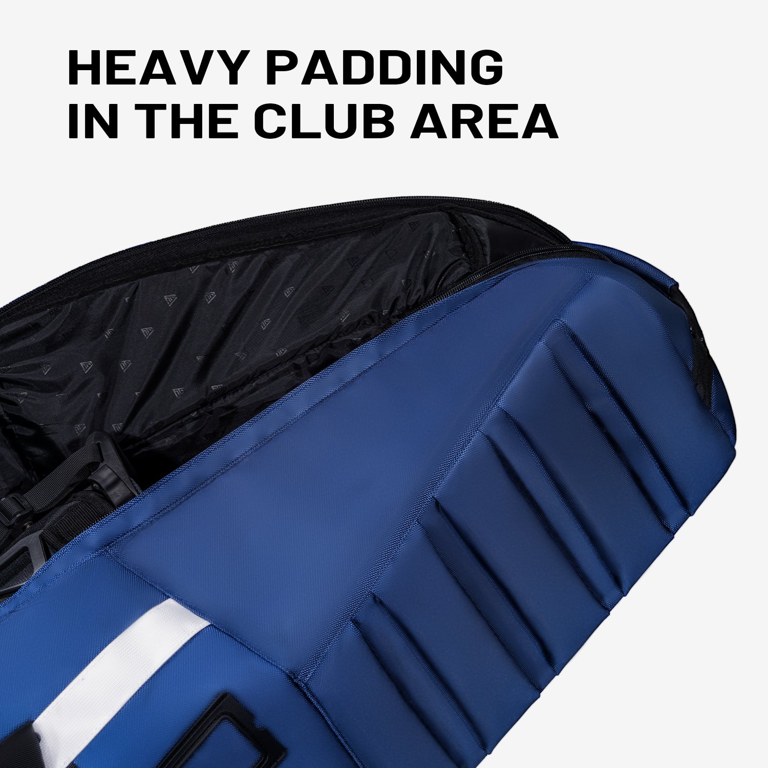 Ask Echo 2026 Locklink StableRoller Golf Travel Bag / Navy