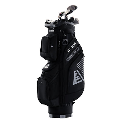 Ask Echo 2024 T-LOCK 14 Way Organizer Dividers Golf Soundless Cart Bag / Black.C