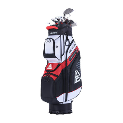 Ask Echo T-LOCK 2.0 14 Way Organizer Dividers Golf Soundless Cart Bag / White