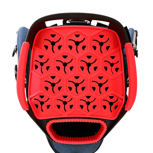 Ask Echo 2024 SLC-130 15 Dividers Grip Locking Bottom Golf Quiet Cart Bag / Navy