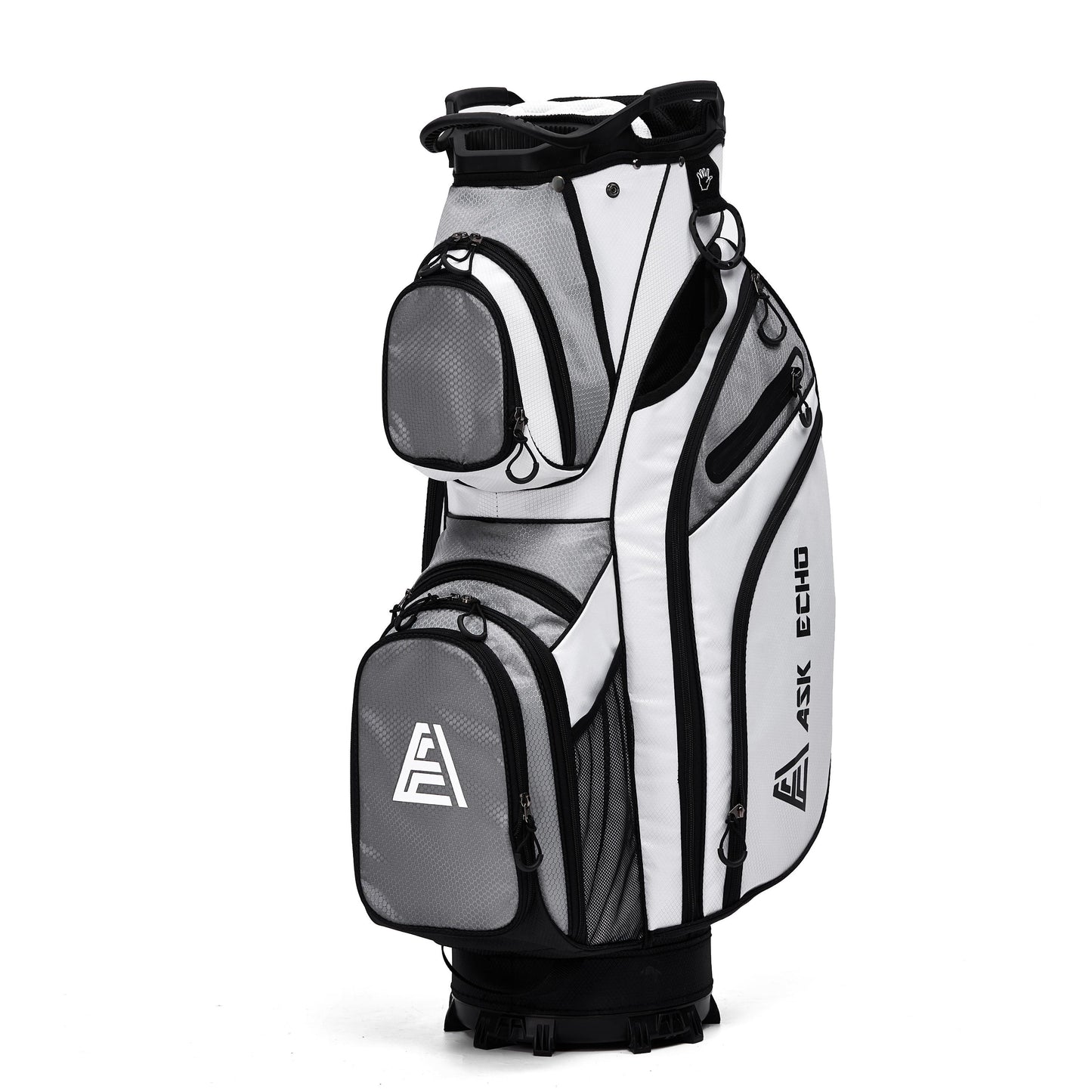 Askecho Golf Cart Bag WINNER 2.0 With 15 Way Full Length Top / Black
