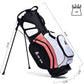 Askecho Golf Stand Bag BLAZER 2.0 With 14 Way Organizer Divider Top / Coral